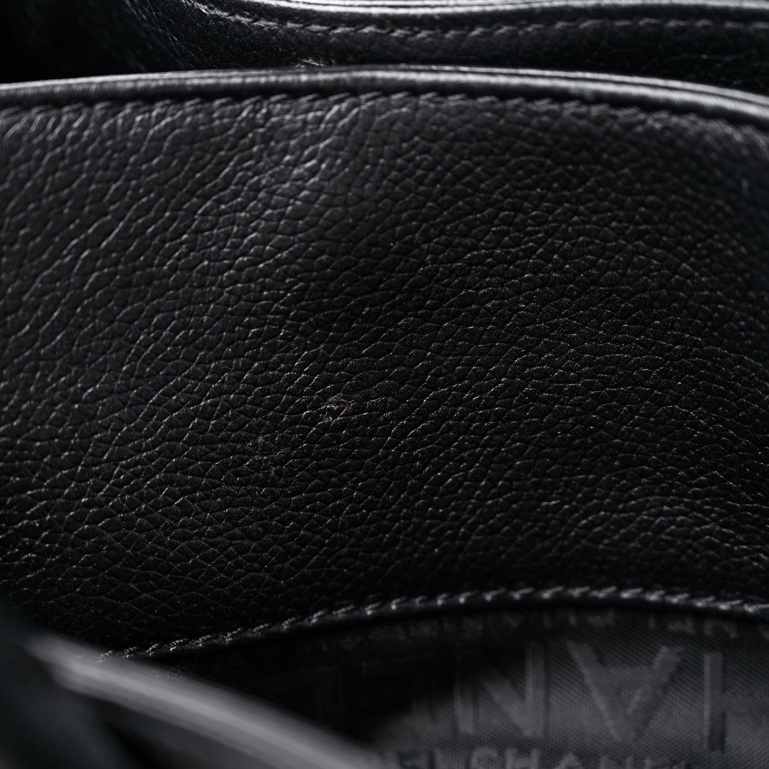 Chanel Calfskin Mademoiselle Lock Cerf Shopper Tote Black 13 of 15