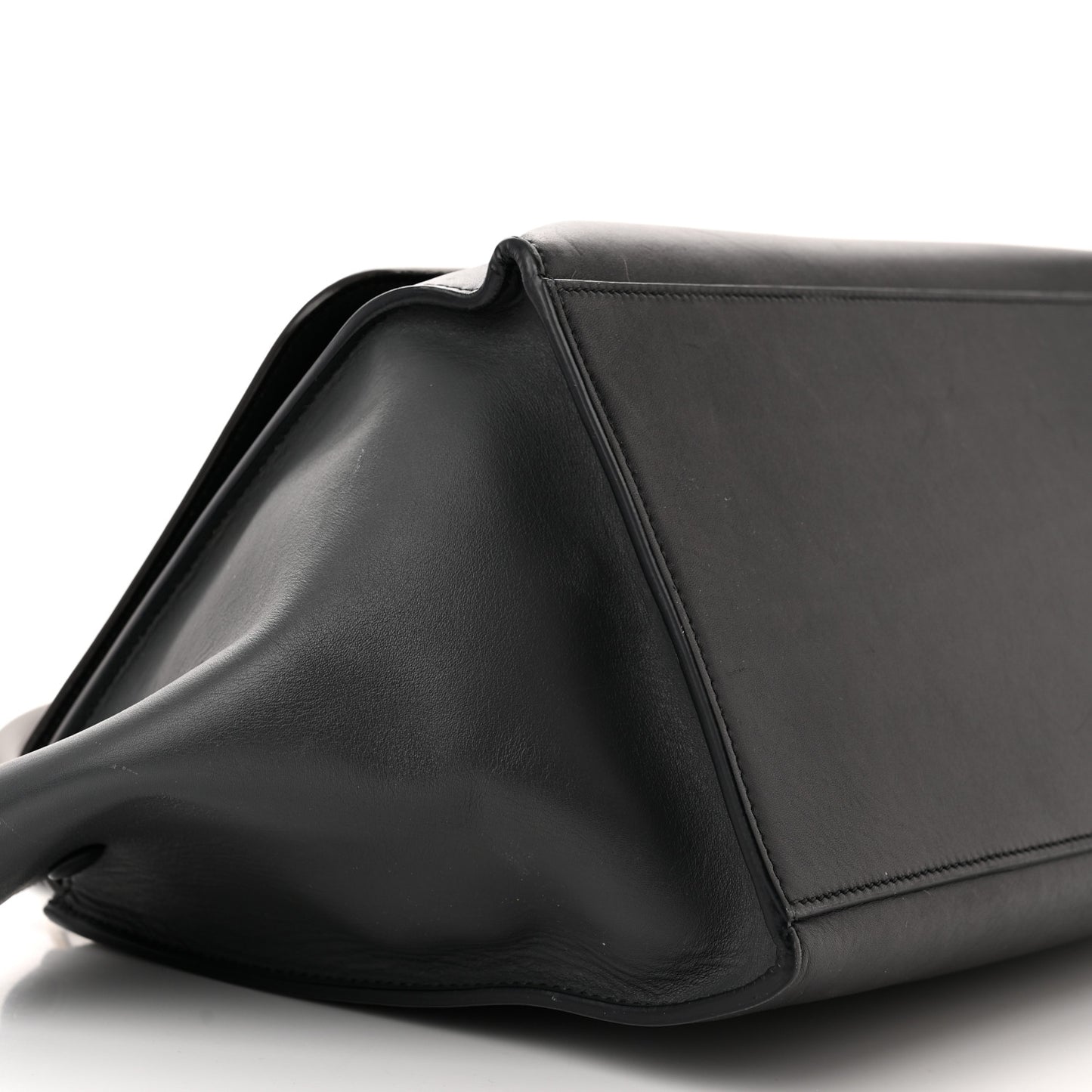 Smooth Calfskin Medium Tri-Color Trapeze Anthracite