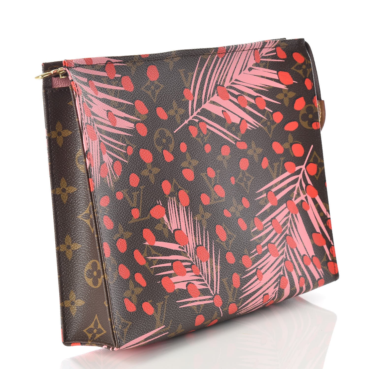 Louis Vuitton Monogram Jungle Dots Toiletry Pouch 26 Sugar Pink Poppy 4 of 19
