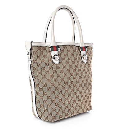 Gucci GG Monogram Medium Match Ball Tote Off White 3 of 10