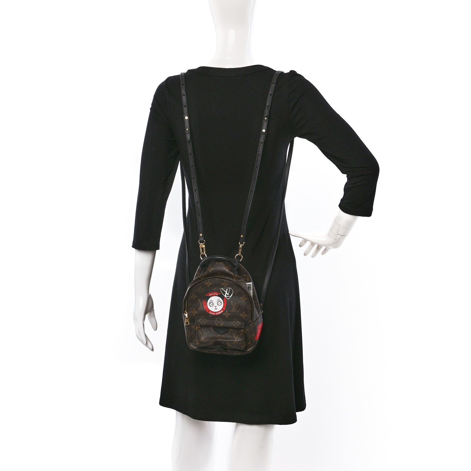 Louis Vuitton Monogram World Tour Palm Springs Backpack Mini 2 of 9