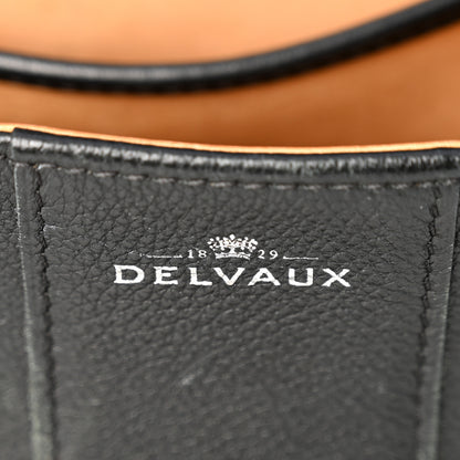 Delvaux Grained Calfskin Mini Brillant Satchel Black 6 of 10