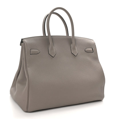 Hermes Togo Birkin 35 Gris Asphalte 3 of 10