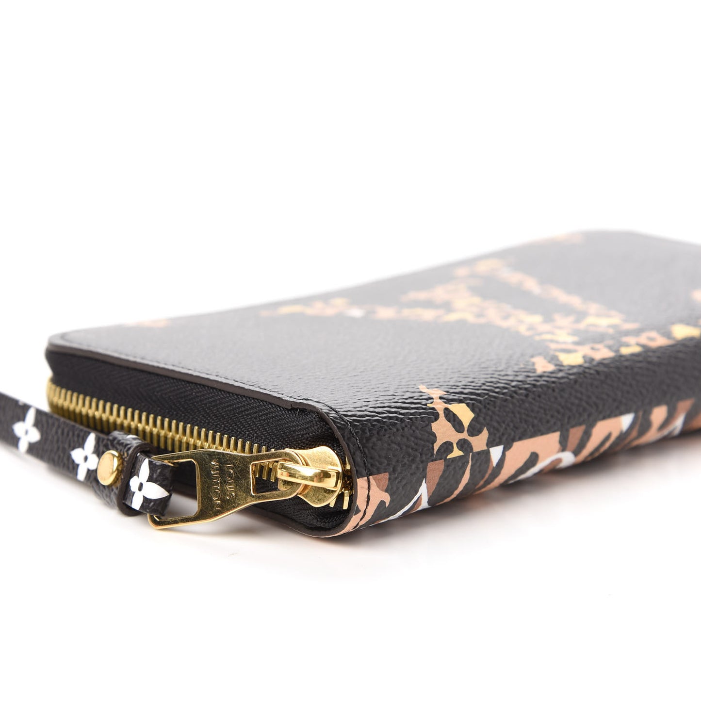 Monogram Giant Jungle Zippy Wallet Black