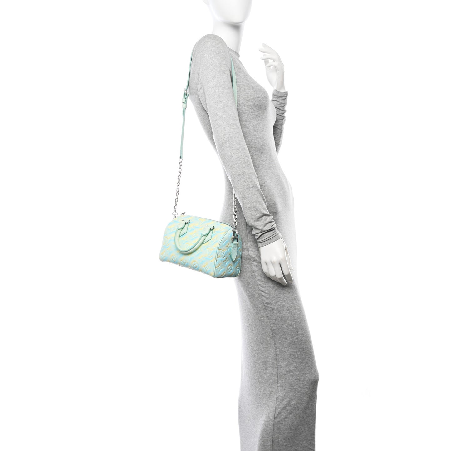 Empreinte Monogram Summer Stardust Speedy 20 Water Green