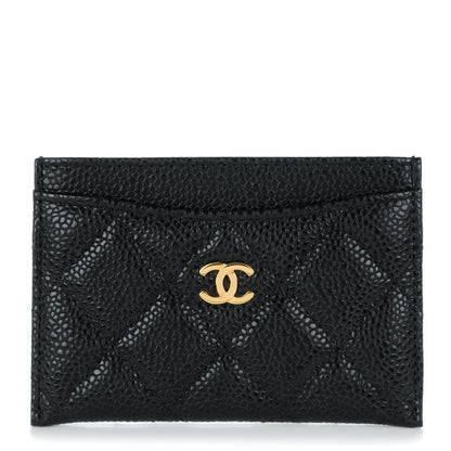 Chanel Caviar Quilted Card Holder Black 1 of 8