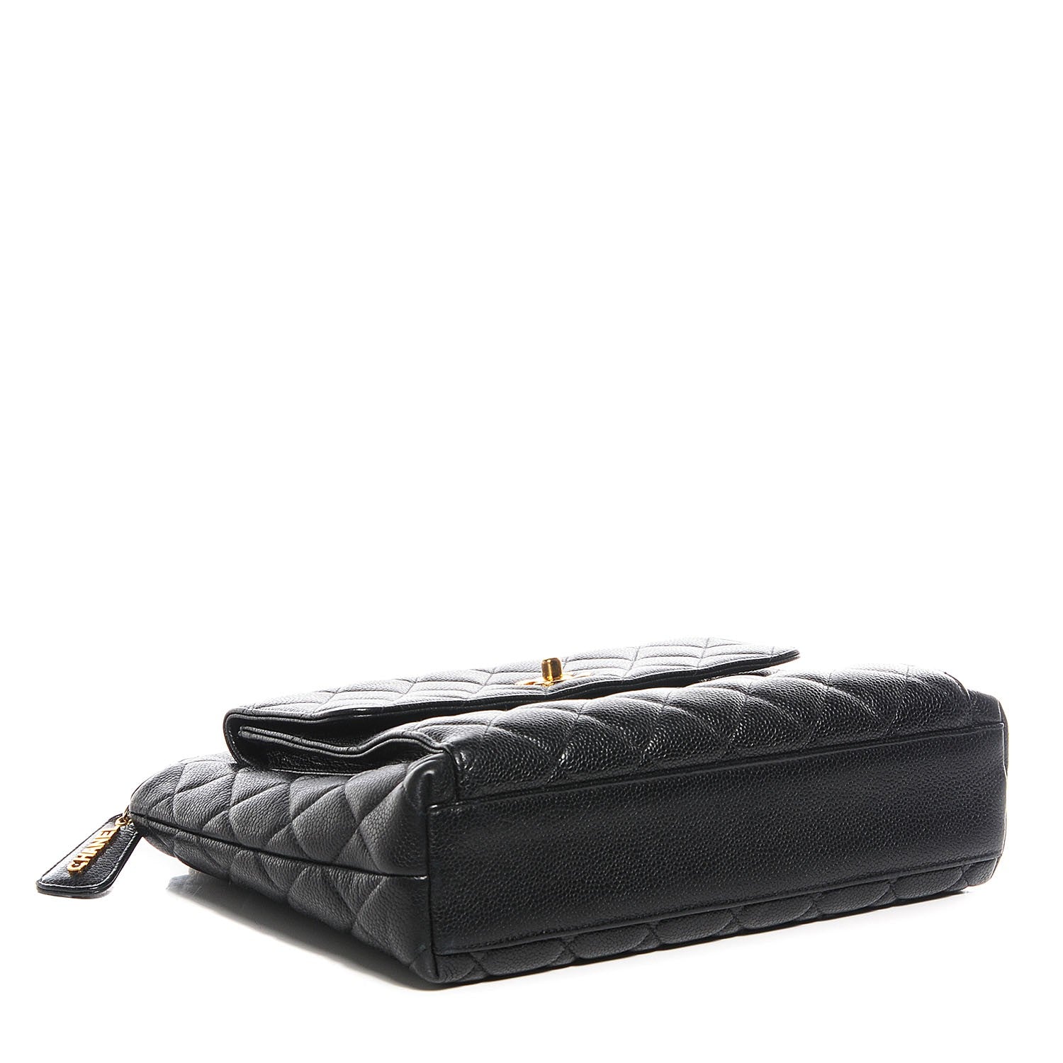Chanel Caviar Quilted Shoulder Bag Black 4 of 9