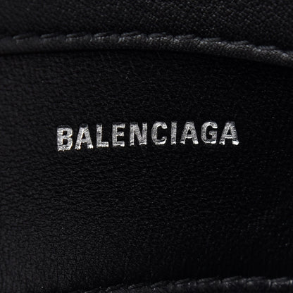 Balenciaga Semi Shiny Smooth Calfskin Monochrome XS Downtown Shoulder Bag Black 6 of 11