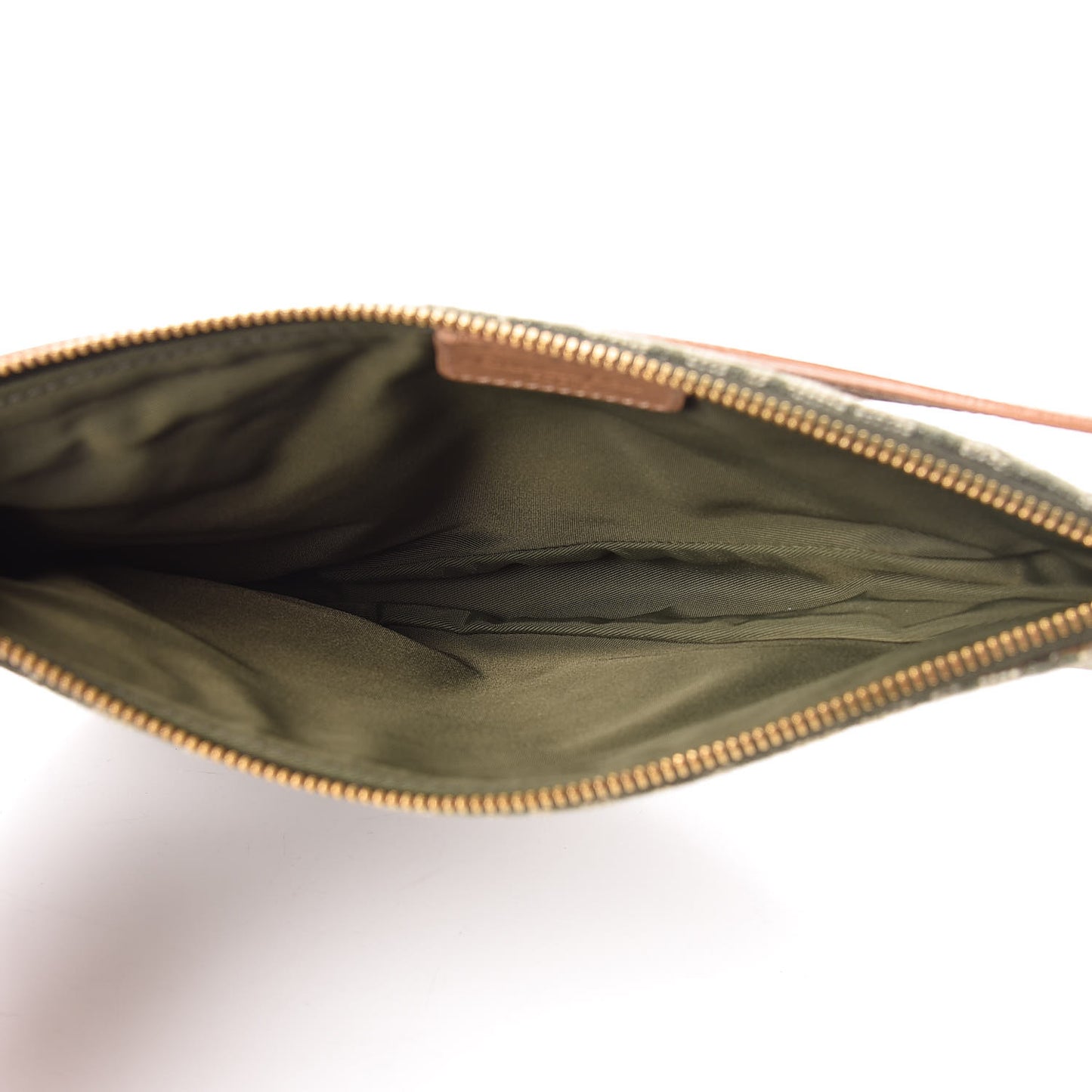 Monogram Mini Saddle Pochette Green