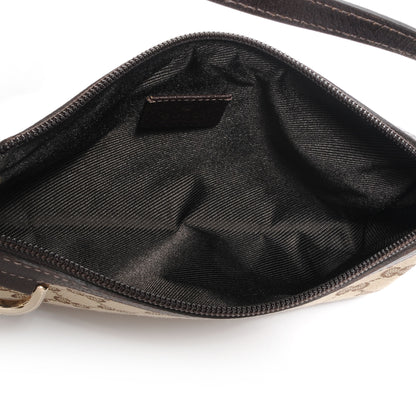 Gucci Monogram D Ring Pochette Brown 5 of 8