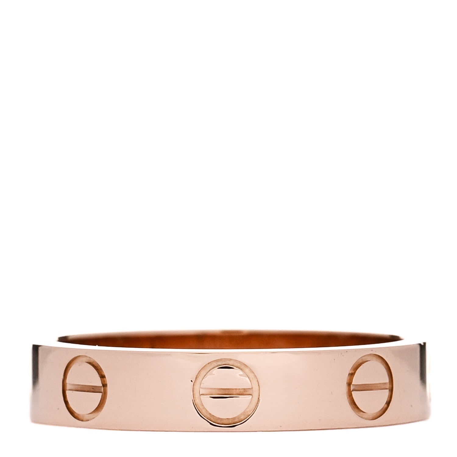 Cartier 18K Pink Gold 3.5mm LOVE Wedding Band Ring 49 5 3 of 5