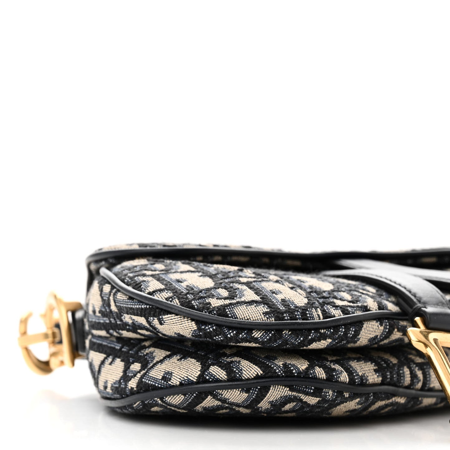 Oblique Mini Saddle Bag Blue