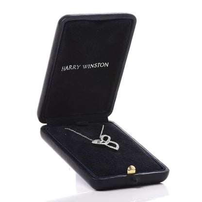 Harry Winston Platinum Diamond Lily Cluster Pendant Necklace 7 of 7