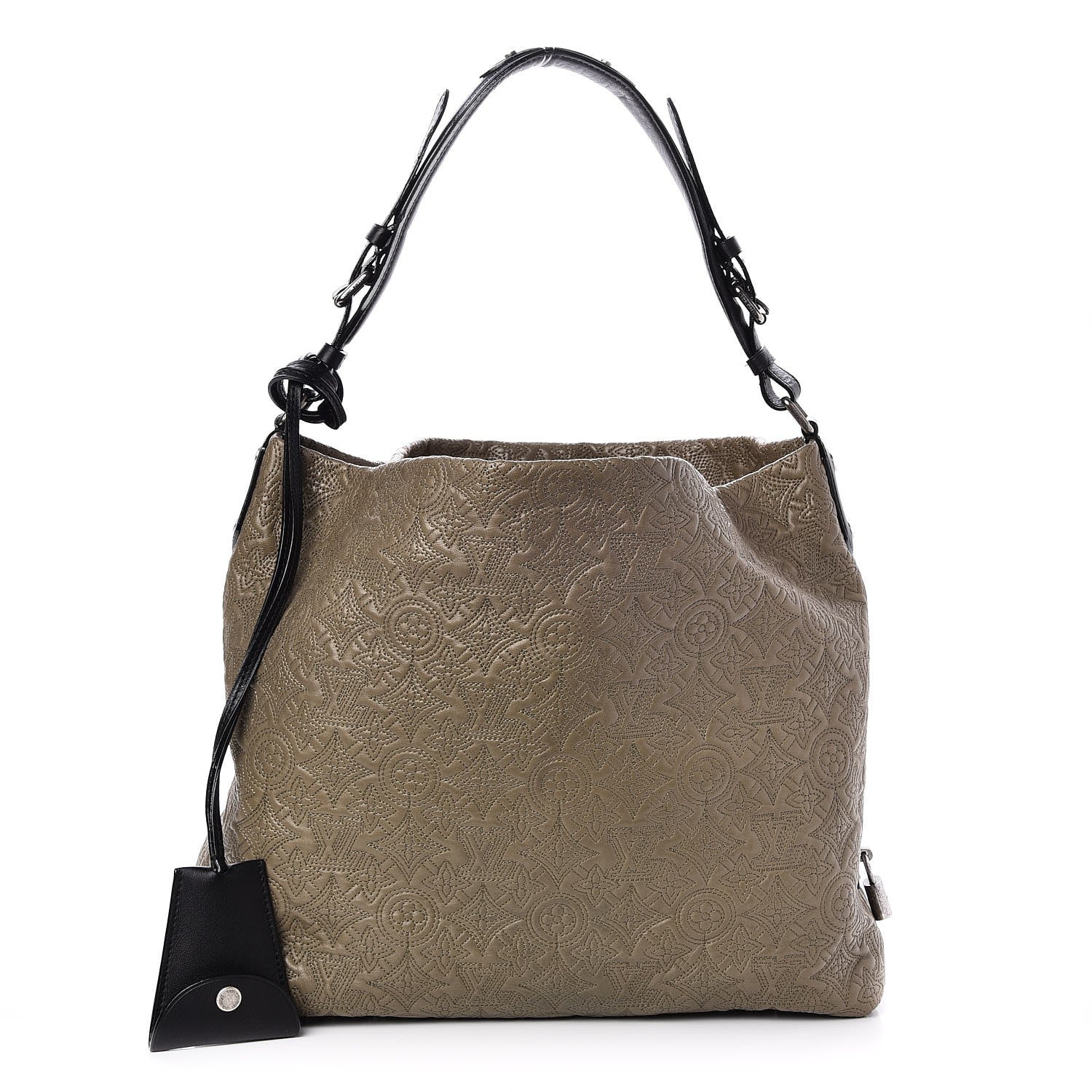 Louis Vuitton Monogram Lambskin Antheia Hobo PM Olive 1 of 6