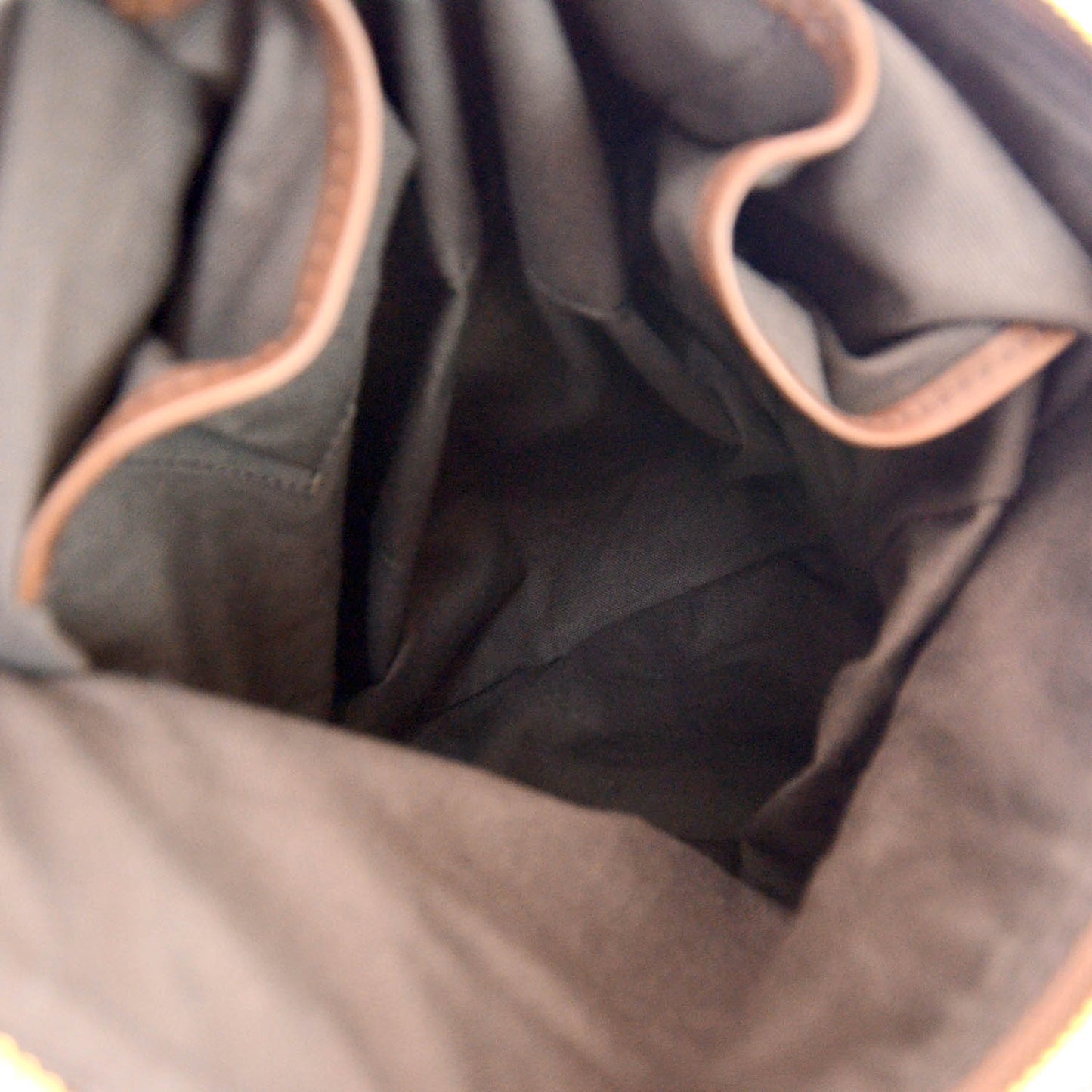 Smoked Check Chain Bag