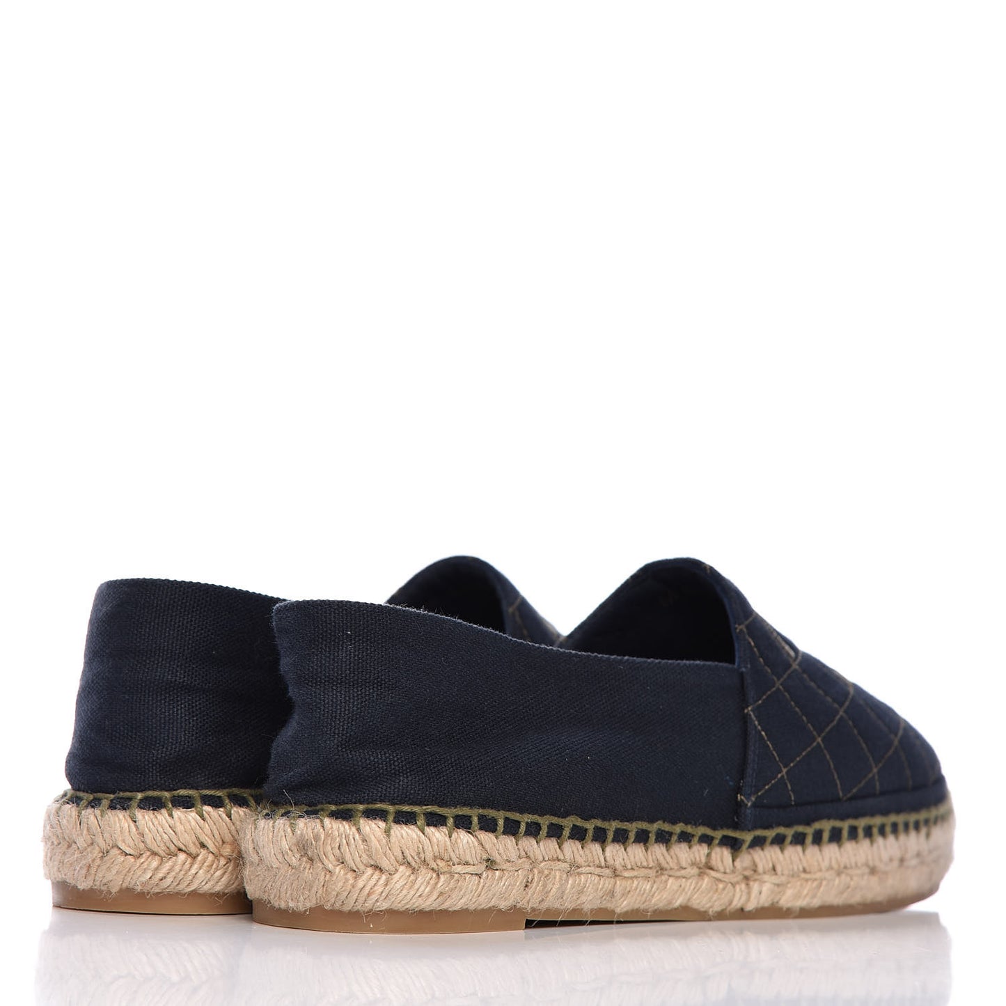 Fabric Biarritz CC Espadrilles 40 Blue Green