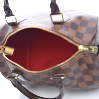 Louis Vuitton Damier Ebene Speedy Bandouliere 25 6 of 17