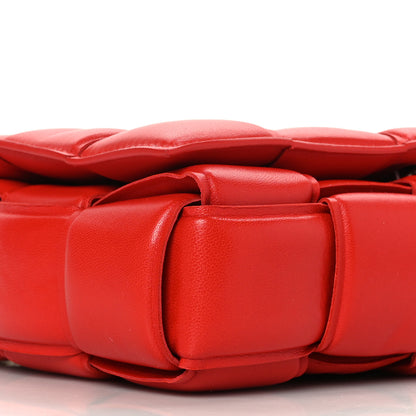 Bottega Veneta Lambskin Maxi Intreccio Padded Chain Cassette Crossbody Bag Nail Polish 7 of 8