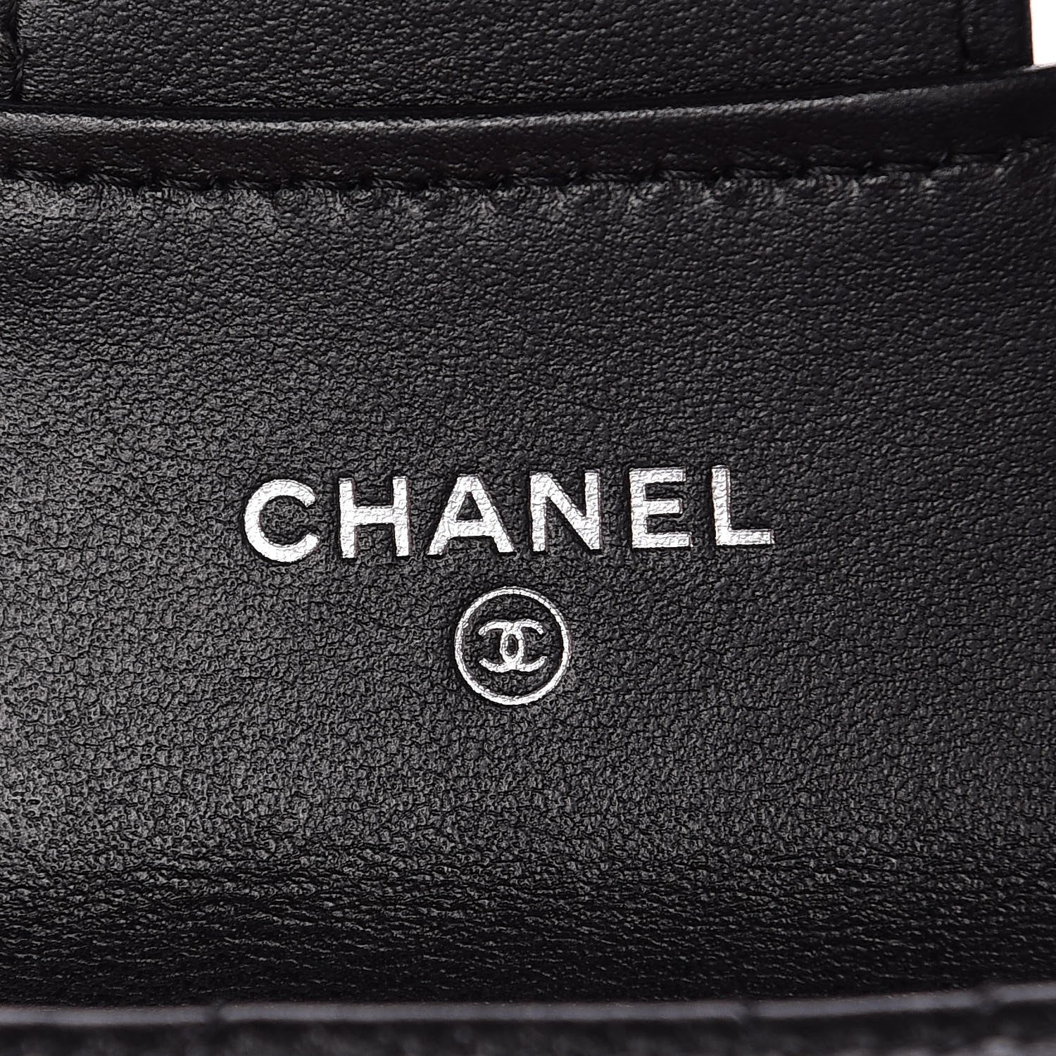 Chanel Aged Calfskin Quilted Reissue Flap Card Holder Wallet So Black 6 of 9