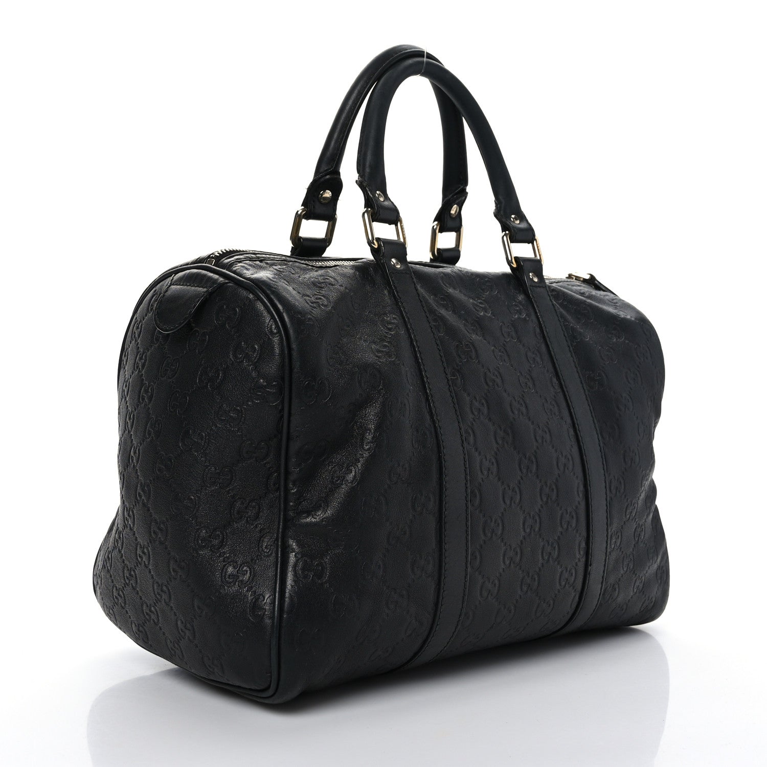 Gucci Guccissima Medium Joy Boston Black 2 of 12
