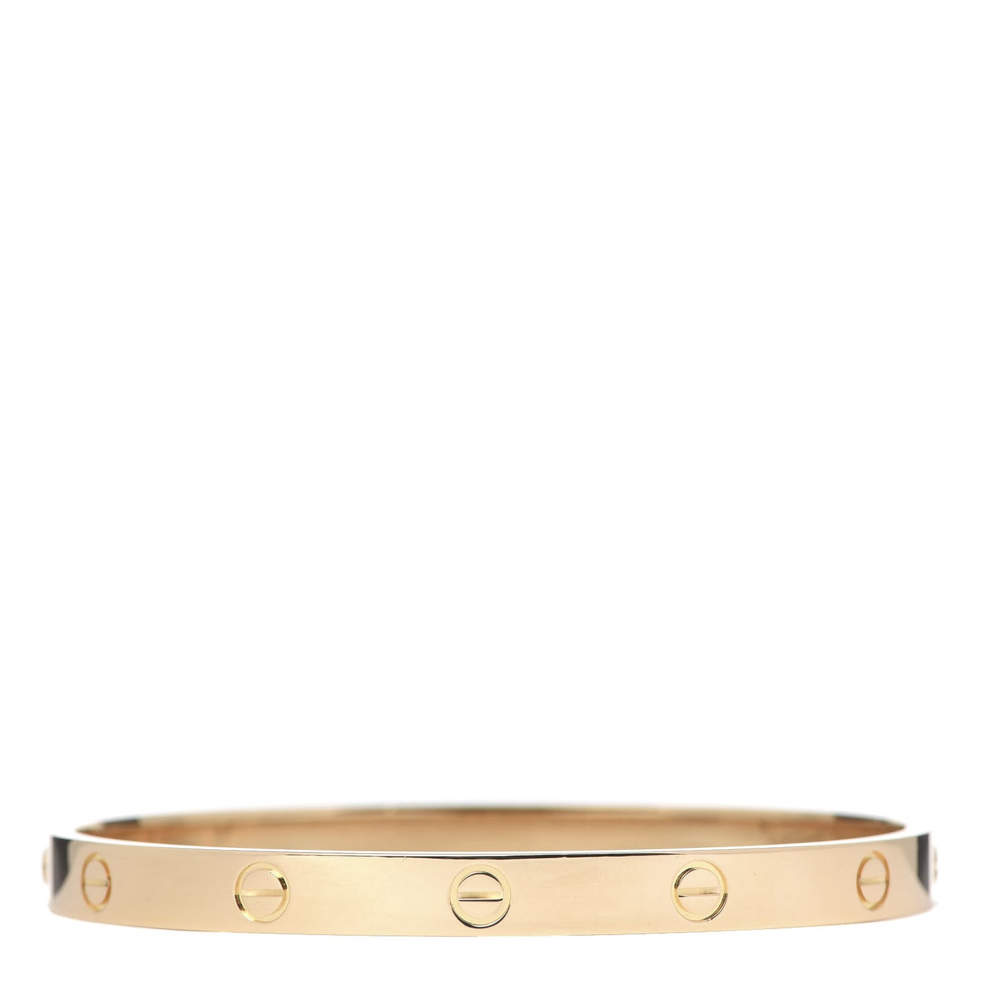 18K Yellow Gold LOVE Bracelet 19