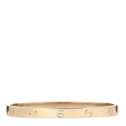 Cartier 18K Yellow Gold LOVE Bracelet 19 3 of 6