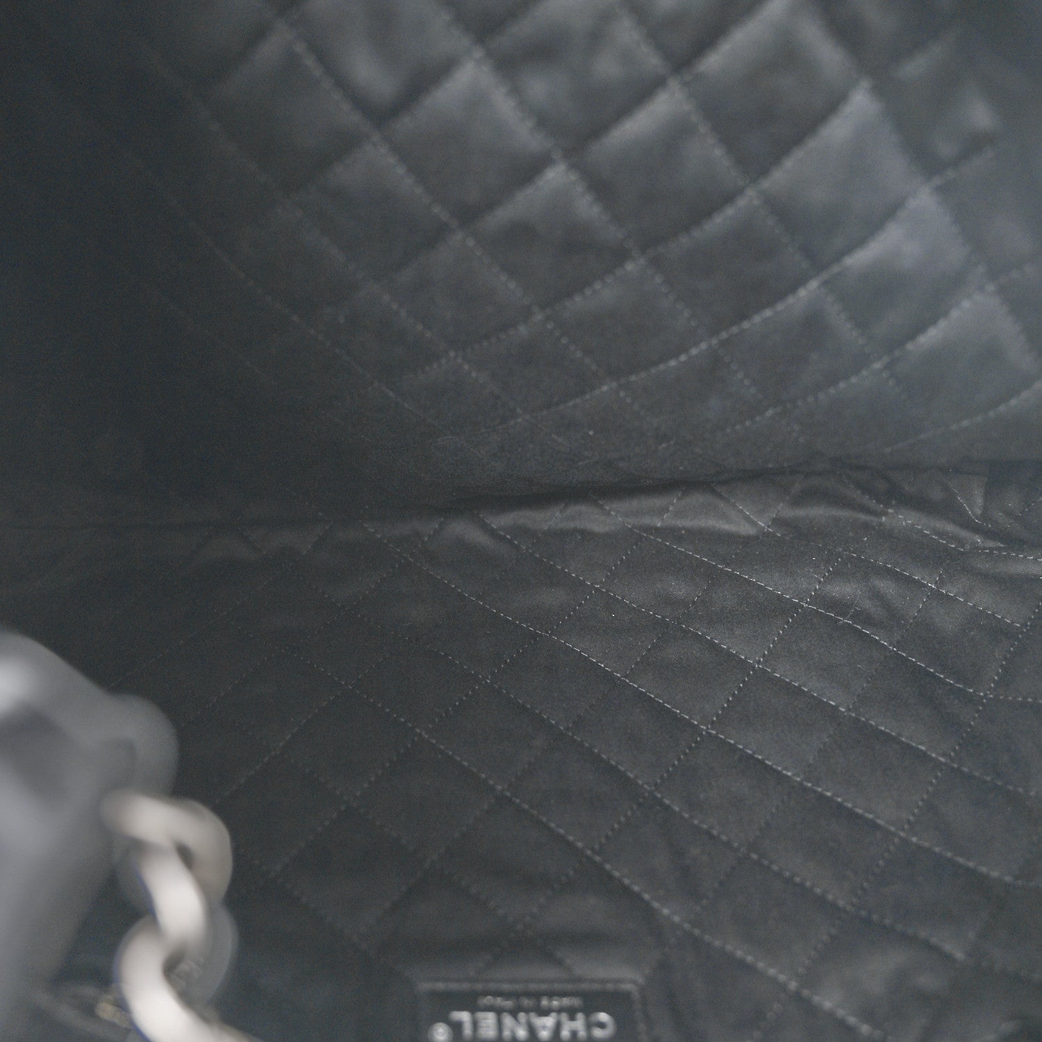 Chanel Shiny Calfskin Quilted Chanel 22 Black 6 of 11