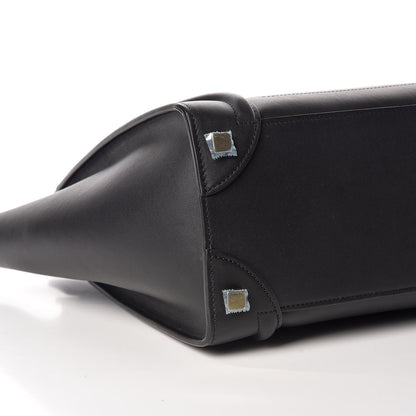 Celine Smooth Calfskin Micro Luggage Black 5 of 11