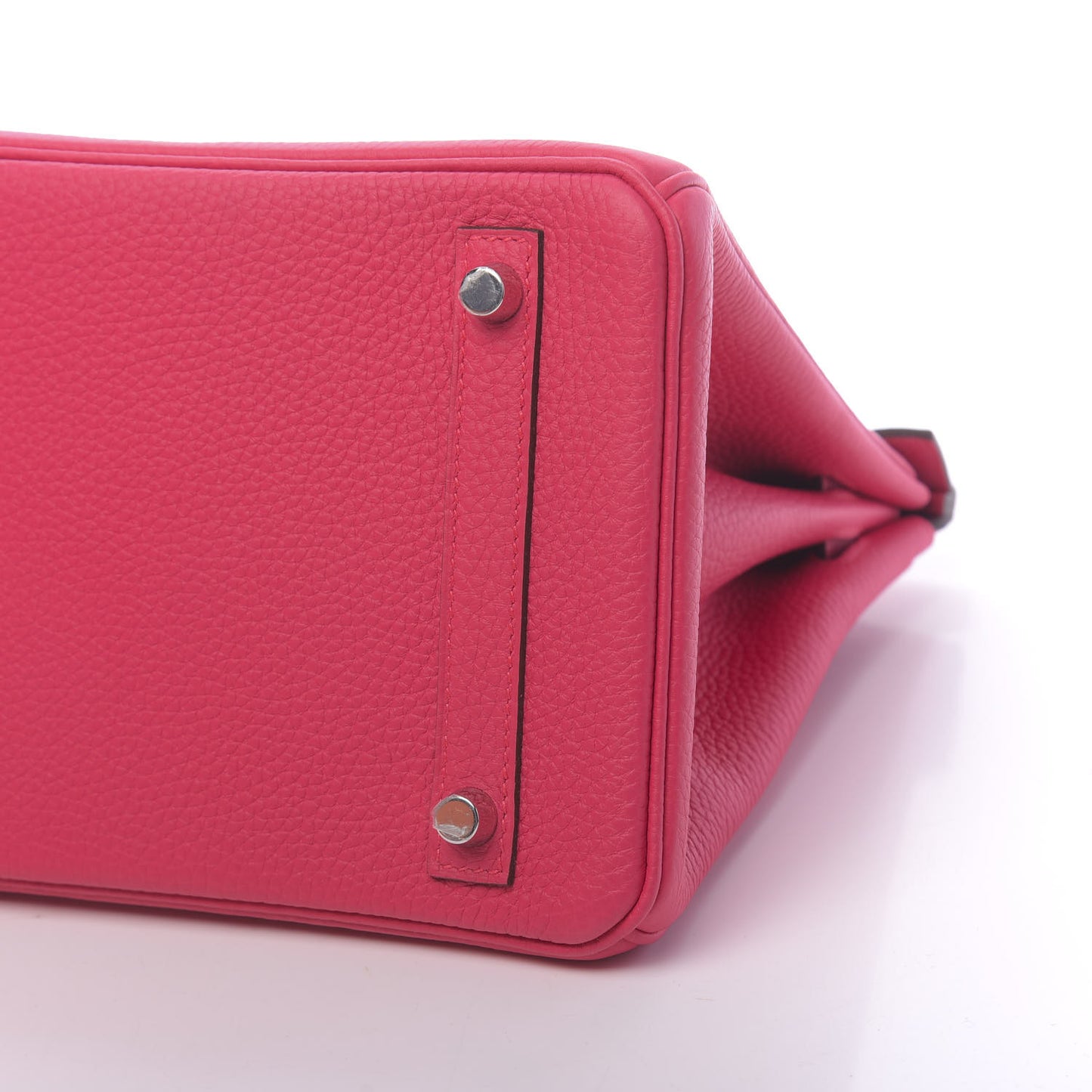 Taurillon Clemence Birkin 30 Rose Extreme
