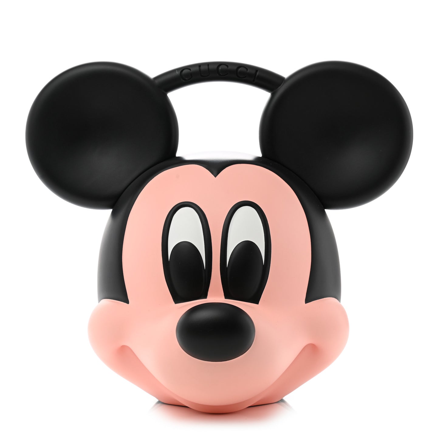 X DISNEY Plastic Mickey Mouse Top Handle Bag Black