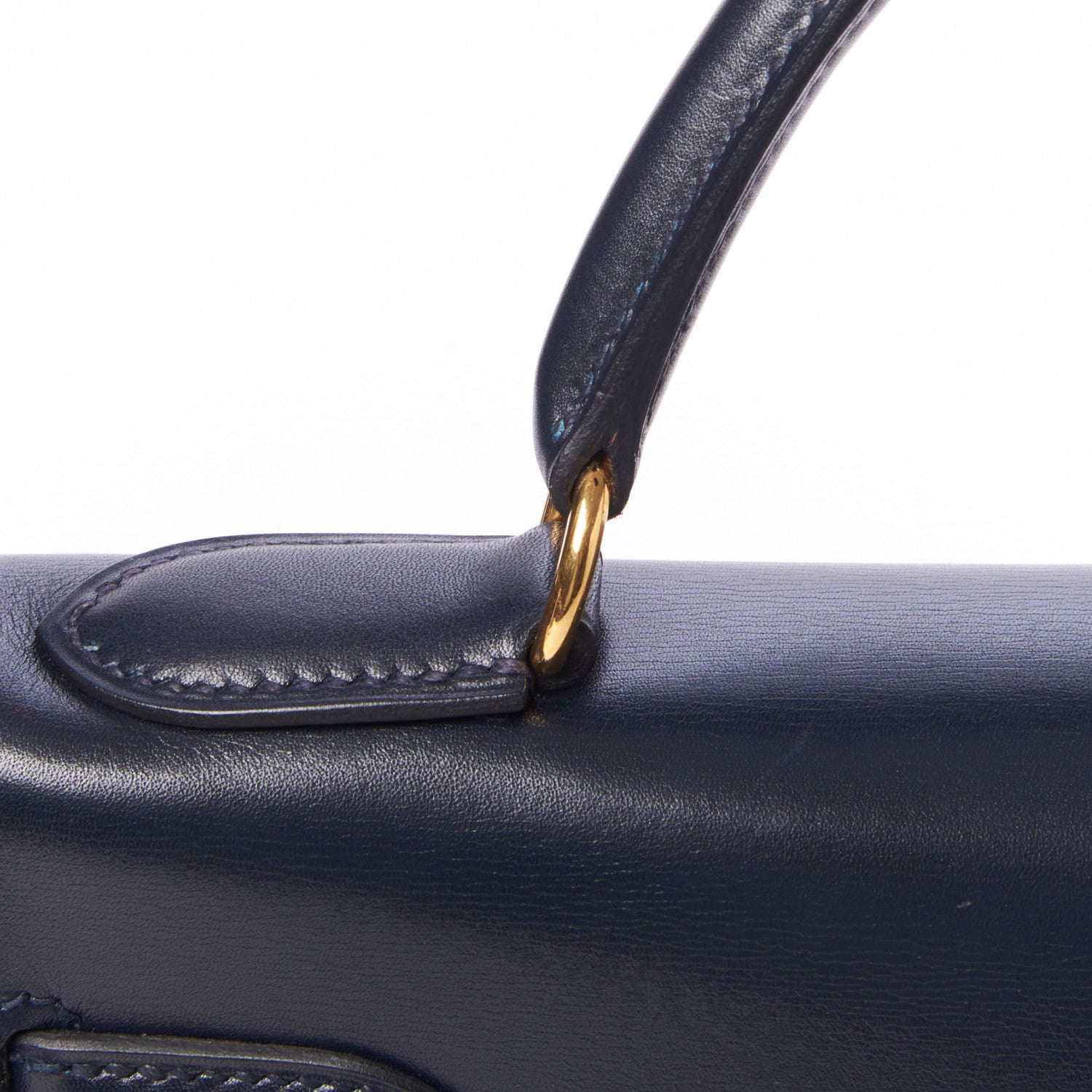 Hermes Box Kelly Retourne 32 Indigo 9 of 31