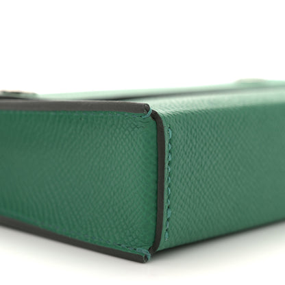 Hermes Epsom Hermesnap Wallet Vert Vertigo 9 of 11