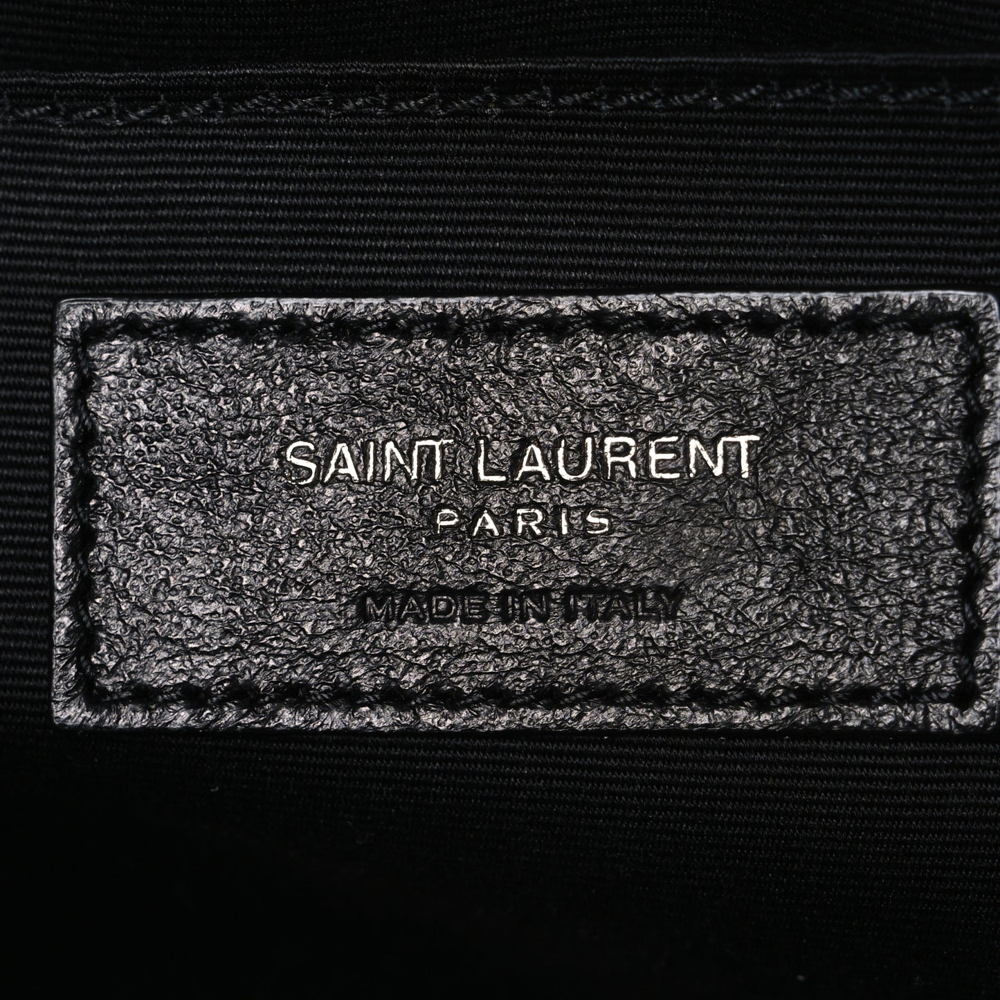 Calfskin Matelasse Monogram Lou Camera Bag Black