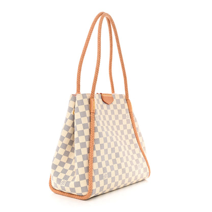 Louis Vuitton Damier Azur Propriano Rose Ballerine 3 of 9