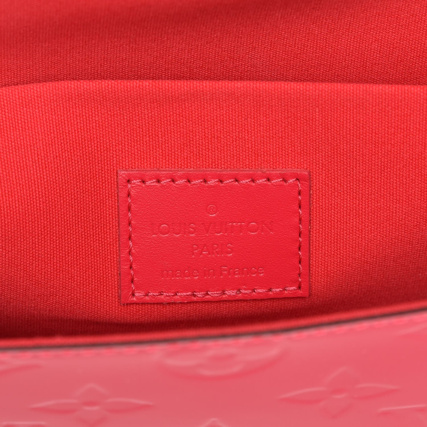 Louis Vuitton Vernis Felicie Pochette Chain Wallet Hot Pink 7 of 8