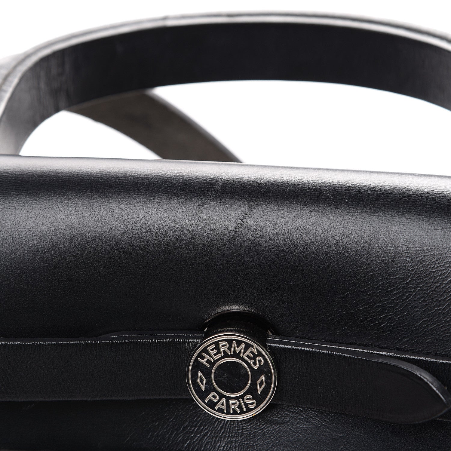 Hermes Toile H Berline Vache Hunter Herbag Zip PM 31 Black Ecru 12 of 19