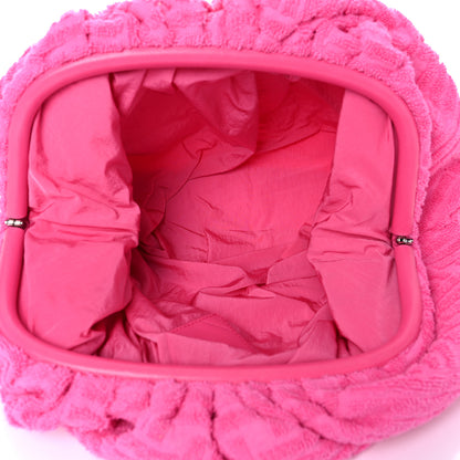 Bottega Veneta Sponge Fabric The Pouch Clutch Bonbon 5 of 9