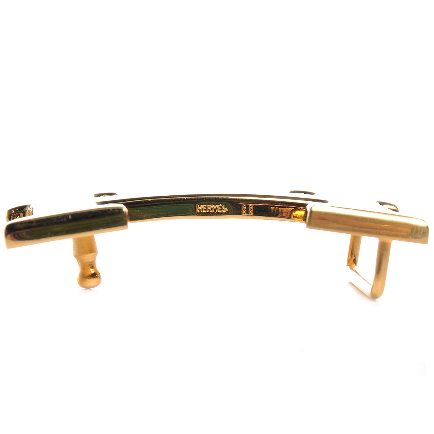 32mm H Belt Buckle Gold Plated