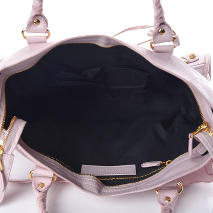 Balenciaga Agneau Giant 12 Gold Hardware City Rose Poudre Rose Petunia 5 of 11