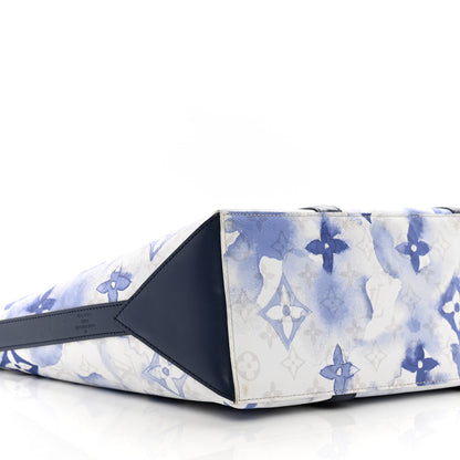 Louis Vuitton Monogram Watercolor New Tote GM Blue 9 of 10