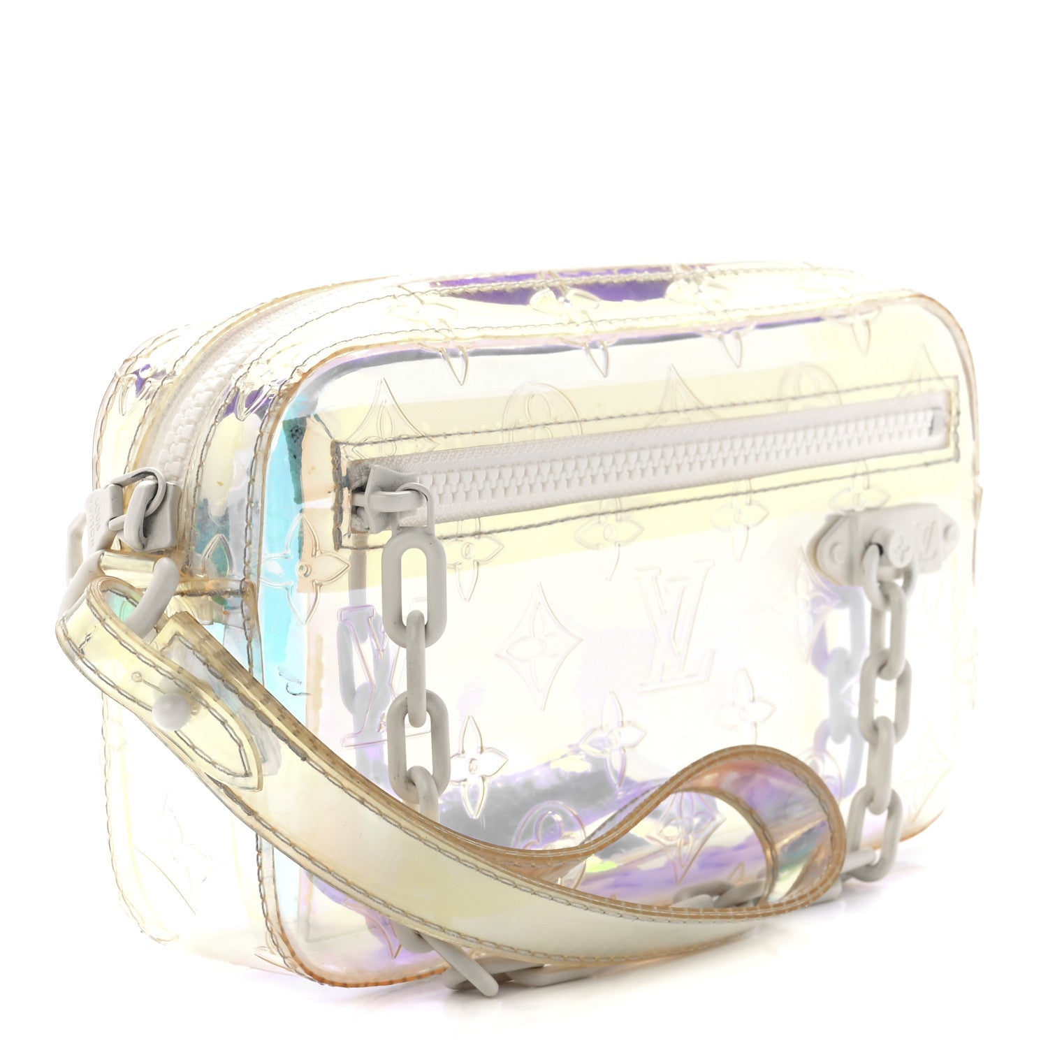 Louis Vuitton PVC Monogram Pochette Volga Iridescent Prism 2 of 10