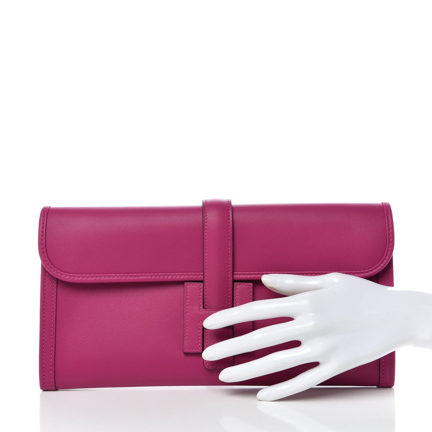 Hermes Evercolor Jige Elan 29 Clutch Rose Poupre 2 of 16