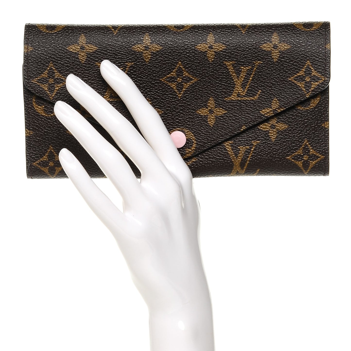 Monogram Josephine Wallet Rose Ballerine