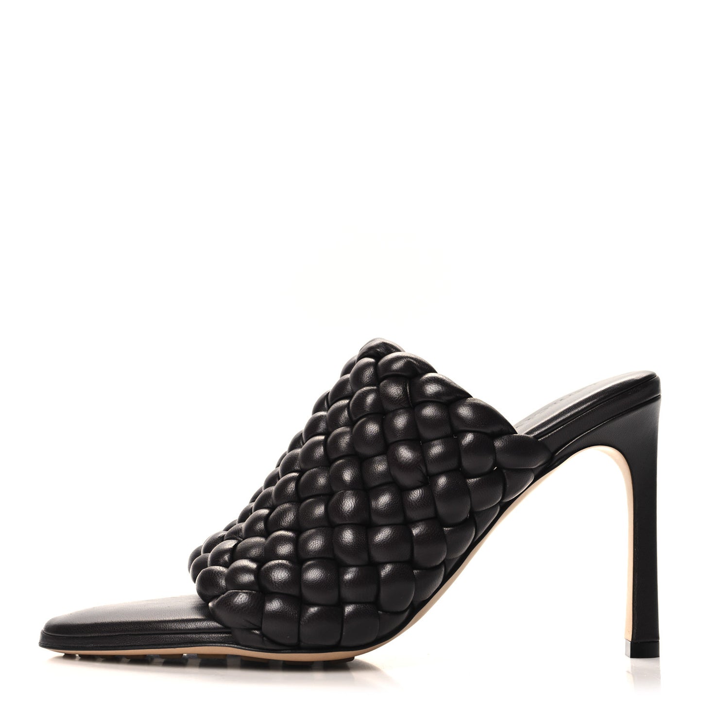 Nappa Padded Intreccio The Curve Sandals 36.5 Fondant
