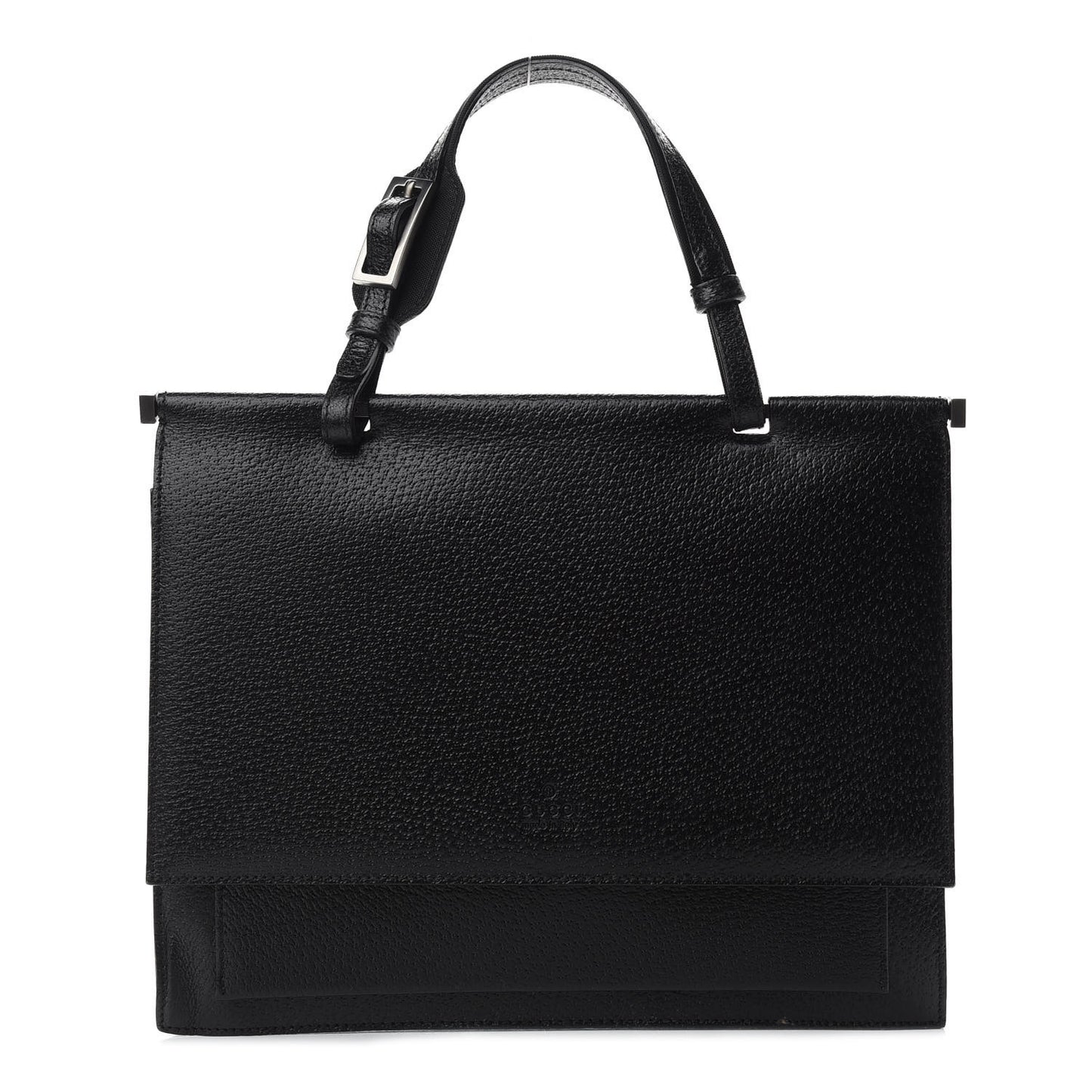 Cinghiale Top Handle Bag Black