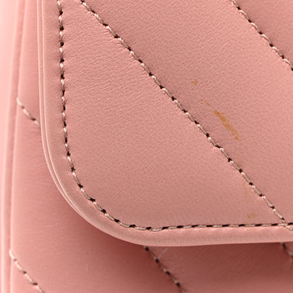 Chanel Lambskin Chevron Quilted Small Trendy CC Dual Handle Flap Bag Light Pink 11 of 11