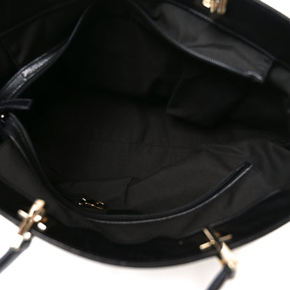 Gucci Monogram Large Punch Tote Black 5 of 10