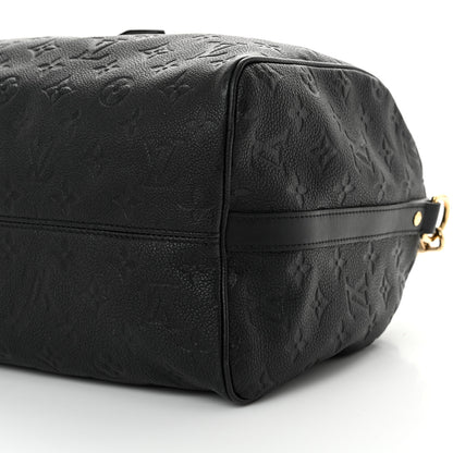 Louis Vuitton Empreinte Monogram Speedy Soft 30 Black 9 of 9