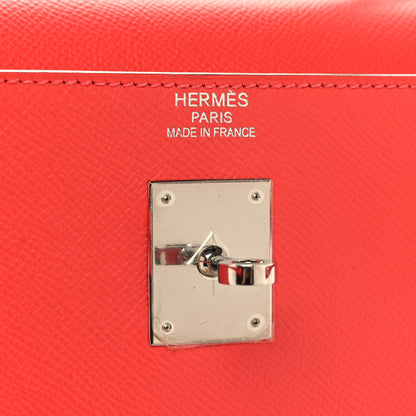 Hermes Epsom Kelly Sellier 35 Bougainvillea 6 of 12