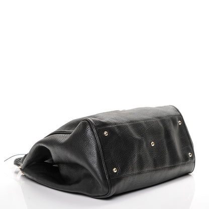 Gucci Pebbled Calfskin Large Soho Shoulder Bag Black 4 of 7
